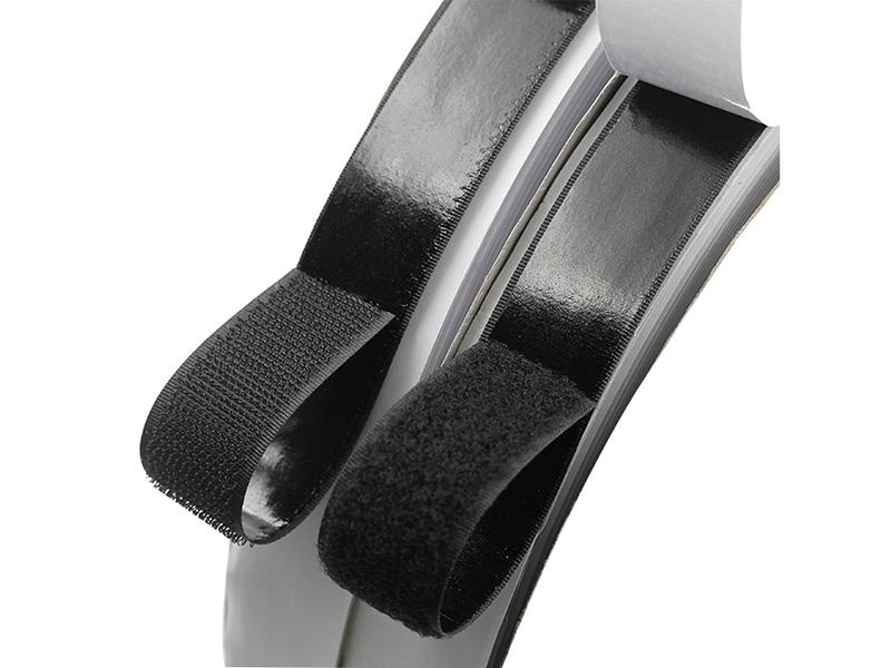 Black Hold Up 12 LB Heavy Duty Industrial Strips for Home OfficeNO Tool Require Solvang tape Hook and Loop Strips 1 X 4 inch Pack of 20pcs Self Fasten Reusable Hook Loop Tape 
